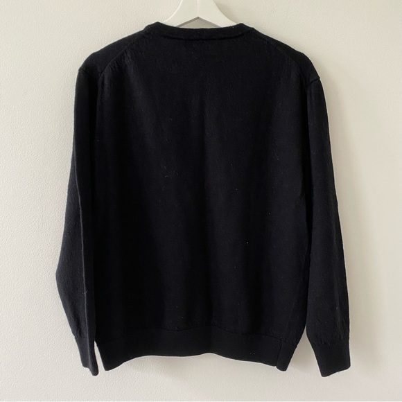 Turnbury Men’s Bundle of 3 V-neck Long Sleeve Sweater Extra Fine Merino Wool - Picture 7 of 10